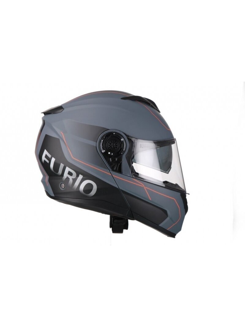 Vito Furio Modular Helmet – Matt Black Red 3 Vito Furio Modular Helmet – Matt Black Red 3