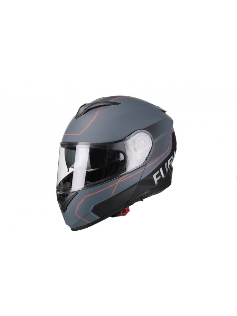 Vito Furio Modular Helmet – Matt Black Red Vito Furio Modular Helmet – Matt Black Red