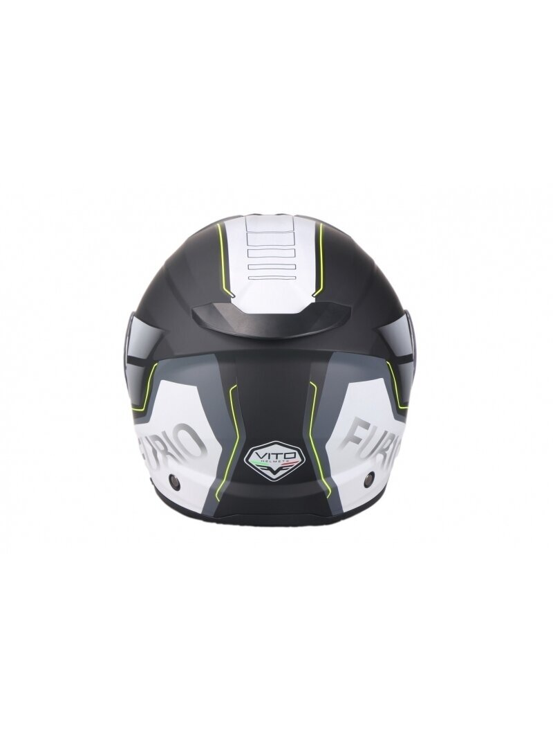 Vito Furio Modular Helmet – Matt Black/Yellow 3 Vito Furio Modular Helmet – Matt Black/Yellow 3