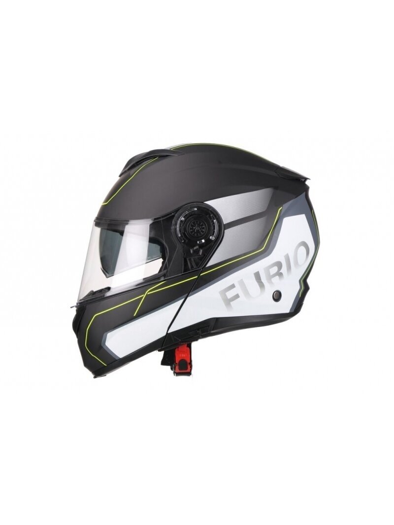 Vito Furio Modular Helmet – Matt Black/Yellow 5 Vito Furio Modular Helmet – Matt Black/Yellow 5