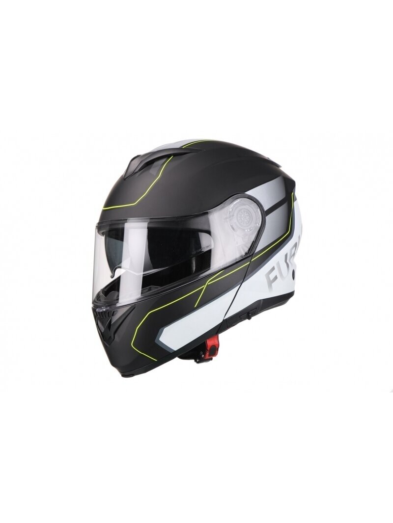 Vito Furio Modular Helmet – Matt Black/Yellow Vito Furio Modular Helmet – Matt Black/Yellow
