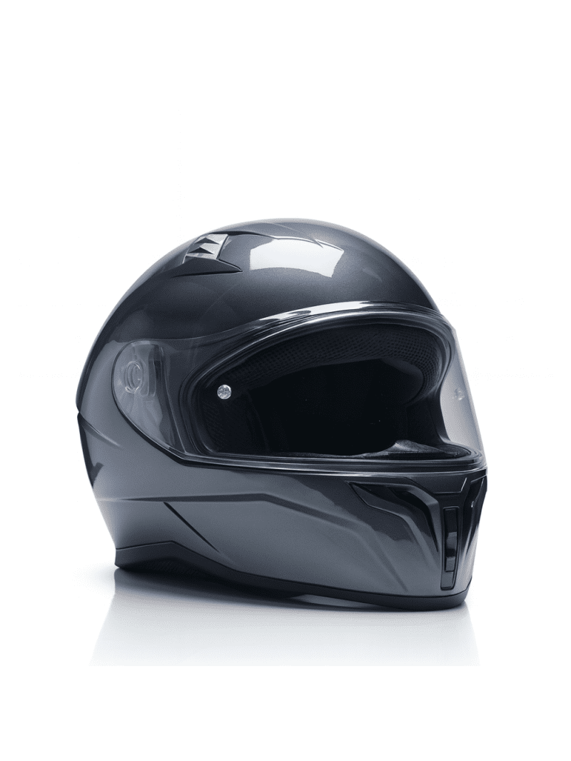 Vito Marelli Shiny Metal Grey Helmet 4