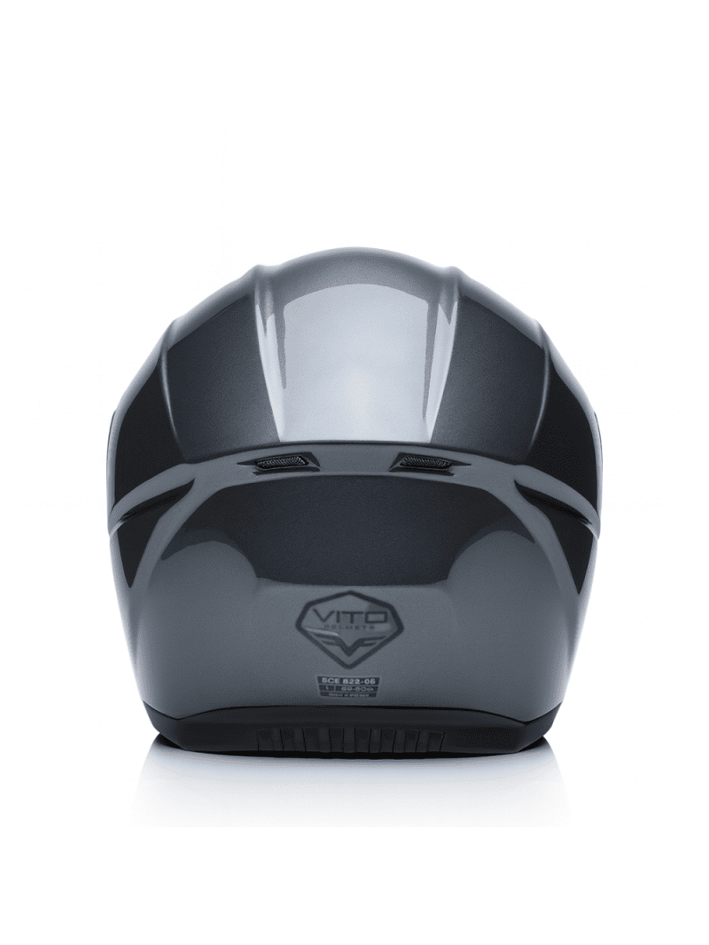 Vito Marelli Shiny Metal Grey Helmet 6 Vito Marelli Shiny Metal Grey Helmet 6