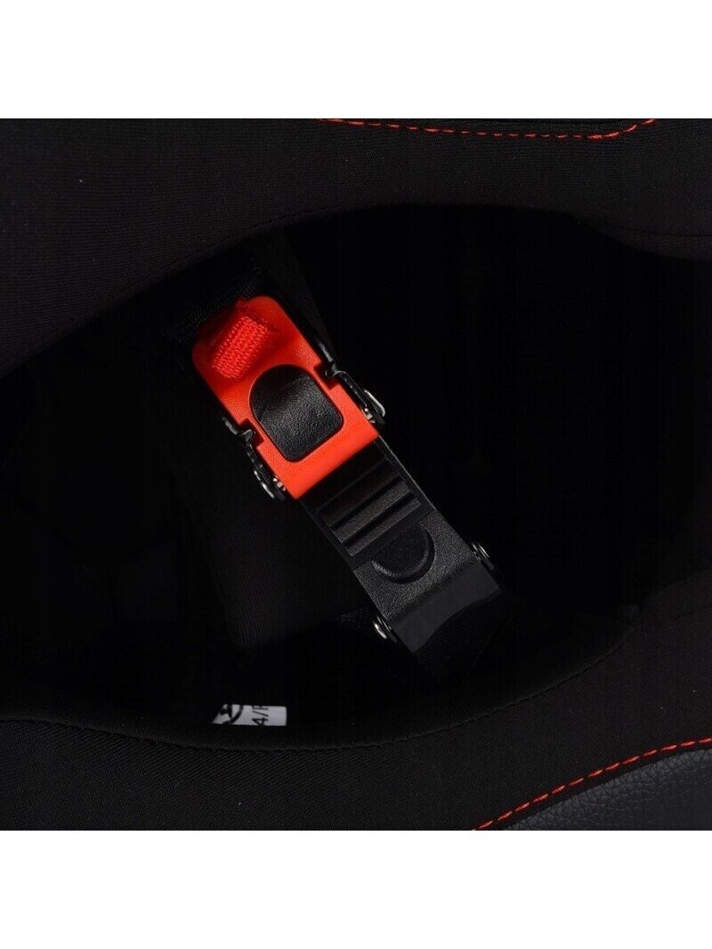 Vito Presto Helmet with Sun Visor – Matt Black/Green | ECE 22.06, Pinlock Ready 12