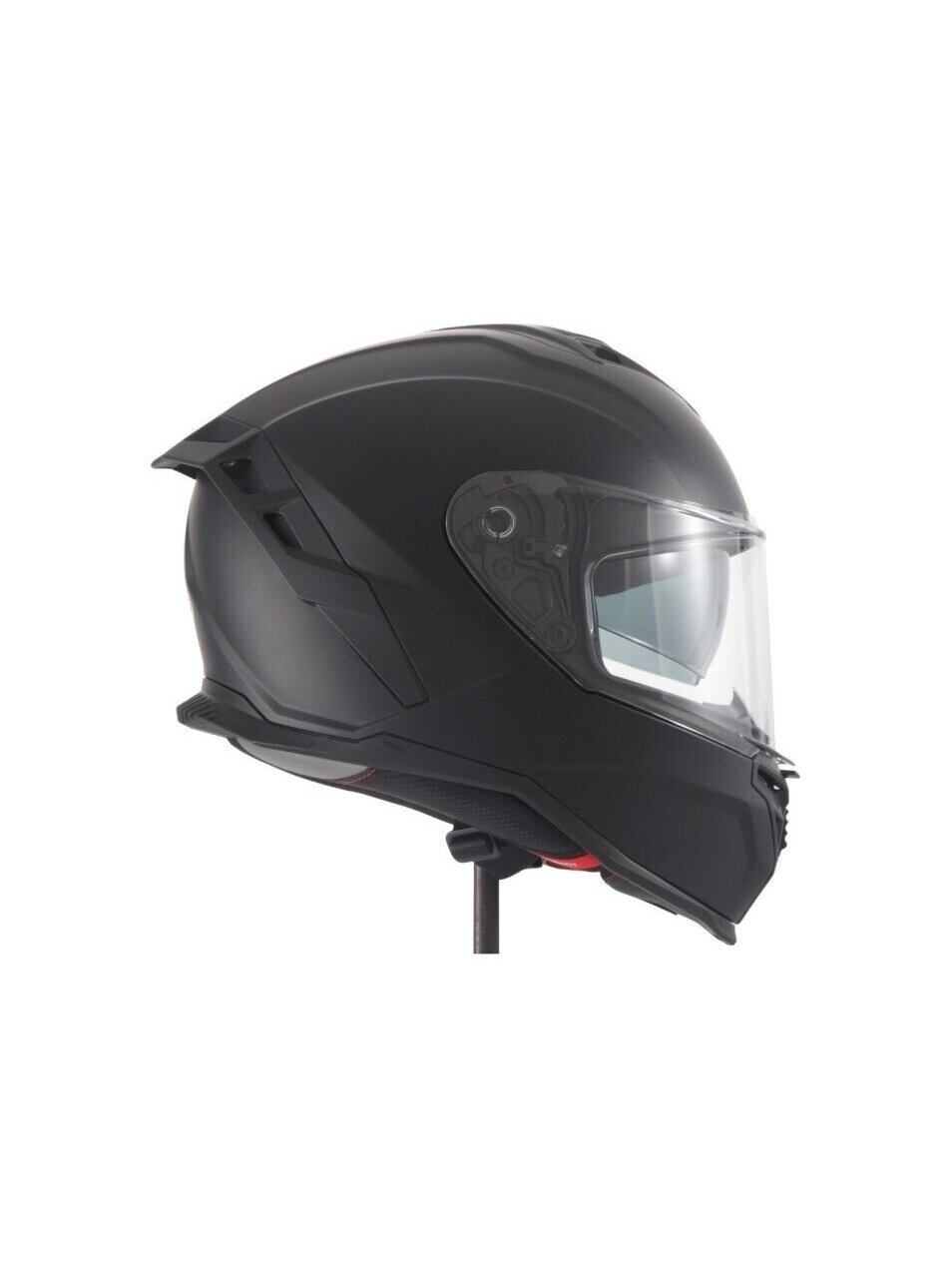 Vito Presto Full-Face Helmet – Matt Black | ECE 22.06, Integrated Sun Visor, Pinlock Ready
