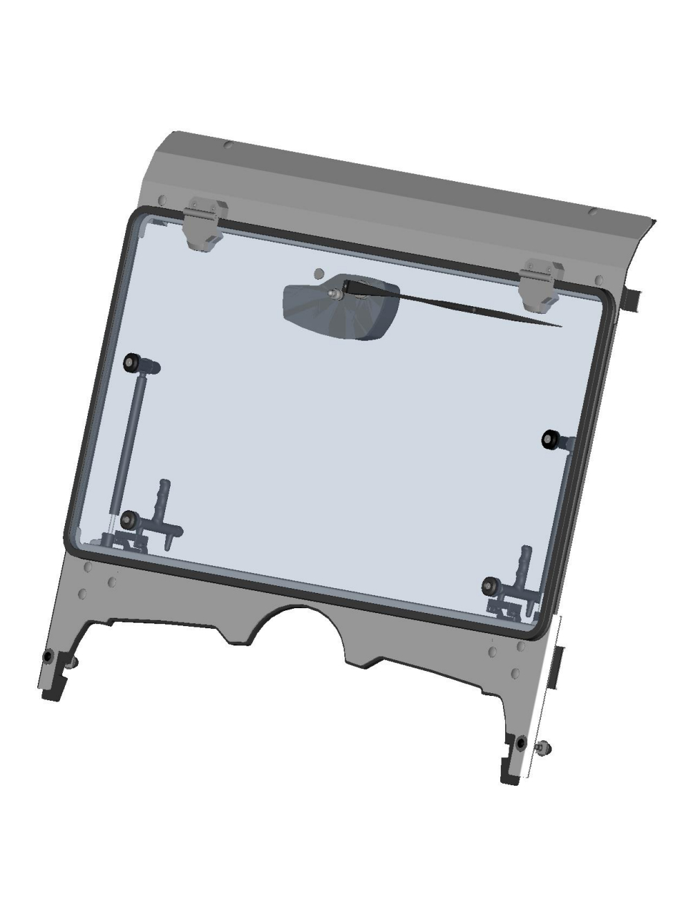 Windshield with wiper/washer for Goes UTV 700 / Loncin U-wolf 700 Windshield with wiper/washer for Goes UTV 700 / Loncin U-wolf 700