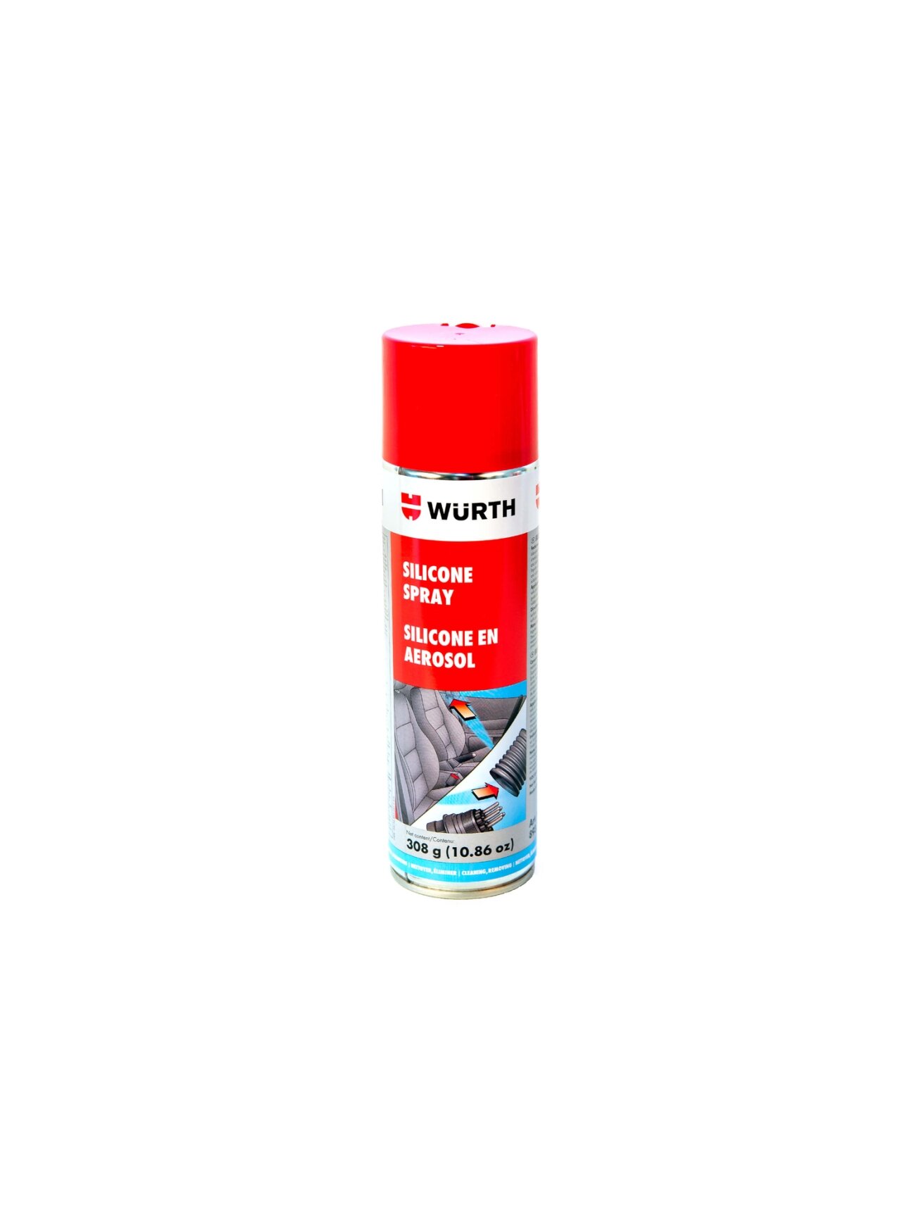 WURTH AEROZOLINIS SILIKONAS 500ML WURTH AEROZOLINIS SILIKONAS 500ML