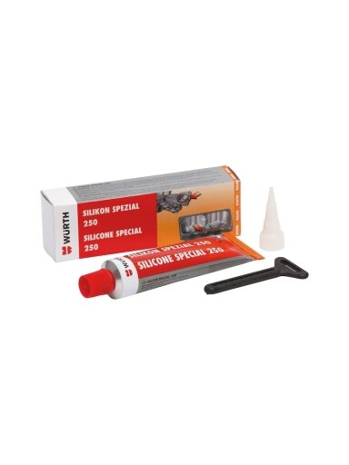 WURTH SPECIALUSIS SILIKONAS 250 JUODAS 70ML