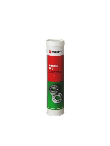 WURTH TIRŠTAS TEPALAS RAUDONAS MULTI EP2 400G WURTH TIRŠTAS TEPALAS RAUDONAS MULTI EP2 400G