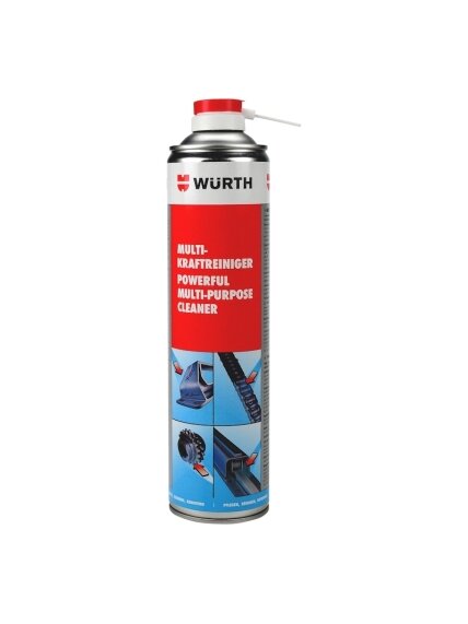 WURTH UNIVERSALUS VALIKLIS KRAFT REINIGER 600ML WURTH UNIVERSALUS VALIKLIS KRAFT REINIGER 600ML