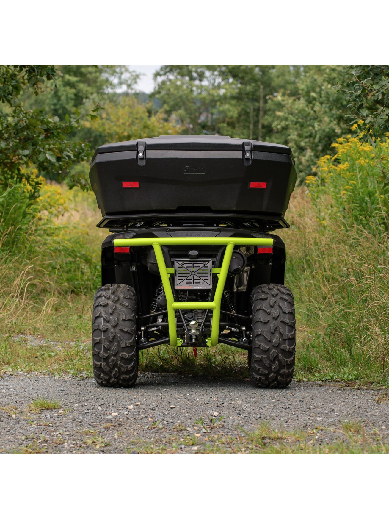 XRW REAR BUMPER ALU SX6 DREAM GREEN 6584 - SEGWAY SNARLER AT5 S / L 4