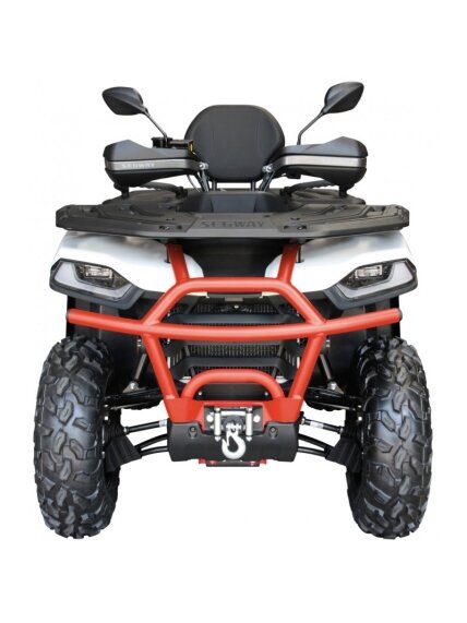 XRW FRONT BUMPER ALU SX5 RED 2560 - SEGWAY SNARLER AT5 S / L 1