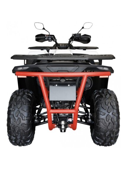 XRW REAR BUMPER ALU SX6 RED 2560 - SEGWAY SNARLER AT5 S / L 1