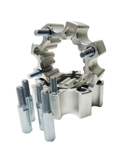 XRW REAR WHEEL SPACERS - 45mm Ø115 - Ø110 2