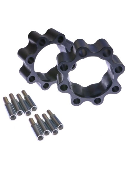 XRW WHEEL SPACERS POLYAMIDE BLACK - 45mm Ø115 - Ø110 XRW WHEEL SPACERS POLYAMIDE BLACK - 45mm Ø115 - Ø110
