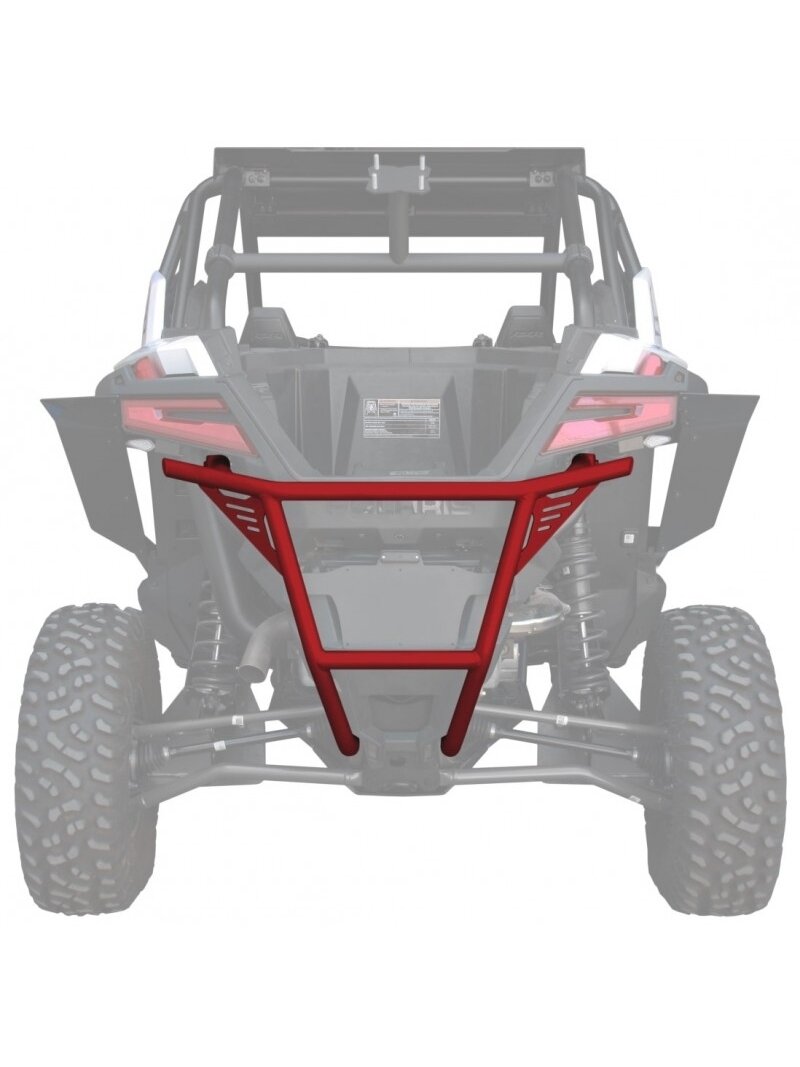 XRW REAR BUMPER PX34 RED - POLARIS RZR PRO XP