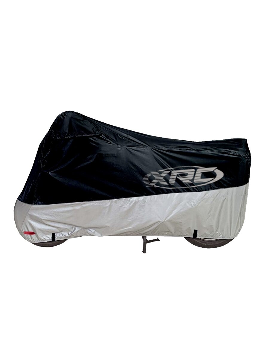 XRC PREMIUM GOLD UŽDANGALAS MOTOCIKLUI OUTDOOR JUODAS/ SIDABRINIS XXL