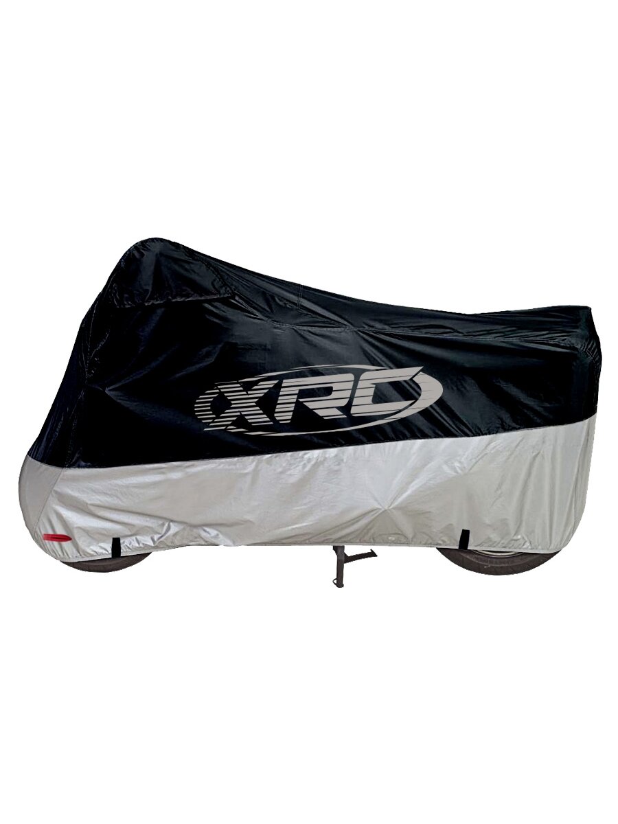 XRC UŽDANGALAS MOTOCIKLUI OUTDOOR JUODAS/ SIDABRINIS XL