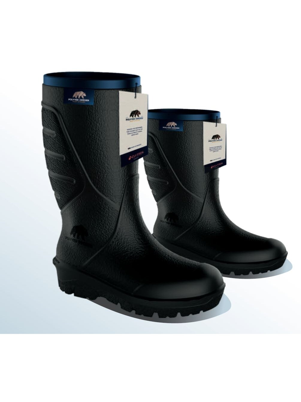 POLYVER Boots Classic Winter Black 5